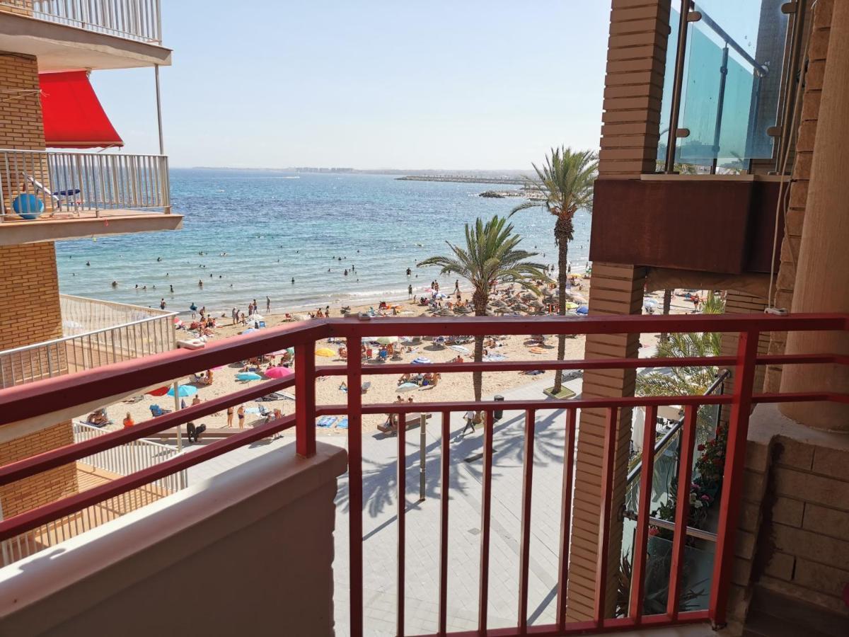 Primera Linea Playa Del Cura Con Piscina Torrevieja Kültér fotó